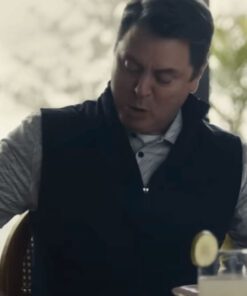 Dumb Money 2023 Nick Offerman Black Vest
