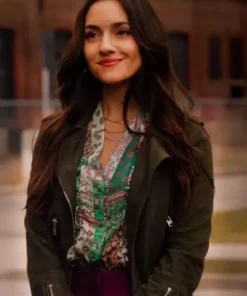 Luckless In Love 2023 Paniz Zade Green Jacket front