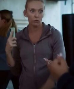Mafia Mamma Toni Collette Grey Hoodie