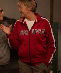 Nyad 2023 Annette Bening Red Jacket