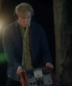 Relax I’m From The Future Rhys Darby Blue Jacket (back)