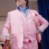 The Beanie Bubble Zach Galifianakis Pink Suit