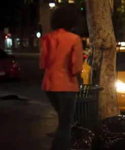 The List 2023 Clark Backo Orange Blazer back