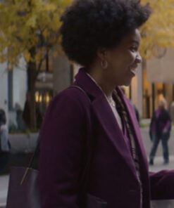 The Other Black Girl Nella Rogers Wool Coat