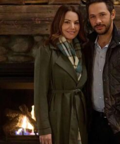 Unexpected Grace Erica Durance Green Coat
