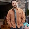Unexpected Grace Michael Rady Brown Jacket
