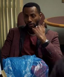 Warrior Strong Jordan Johnson-Hinds Maroon Blazer