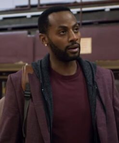 Warrior Strong Jordan Johnson-Hinds Maroon Blazer