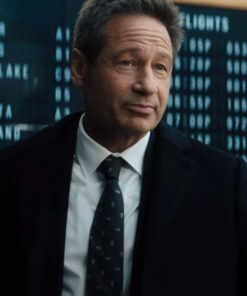 What Happens Later 2023 David Duchovny Black Blazer