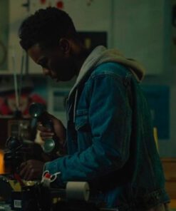 Zombie Town 2023 Marlon Kazadi Denim Jacket