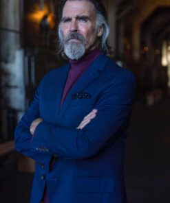 Due Justice Jeff Fahey Blue Blazer