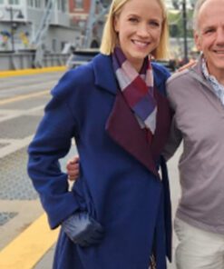 Mystic Christmas Jessy Schram Coat