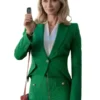 Pain Hustlers Emily Blunt Green Blazer