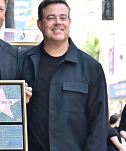 Walk Of Fame 2023 Carson Daly Black Jacket