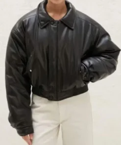 Women’s Black 90’s Oversize Jacket frnt