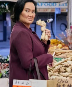 A Big Fat Family Christmas Tia Carrere Coat