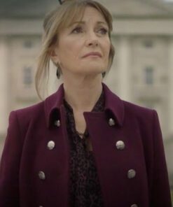 Harry Wild Jane Seymour Maroon Coat