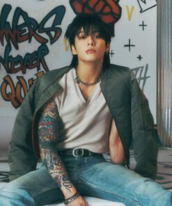 JungKook Golden Mv Bomber Jacket