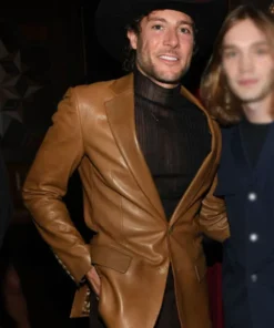 Luke Gilford Brown Blazer front