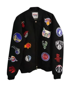 NBA Collage Patch Jacket