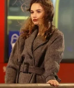 What’s Love Got To Do With It Lily James Coat right pose