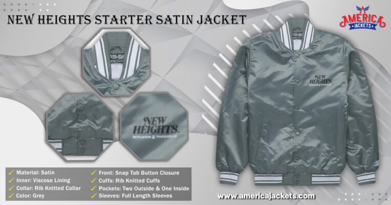 New Heights Starter Satin Jacket 