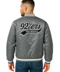 New Heights Starter Satin Jacket (Back)