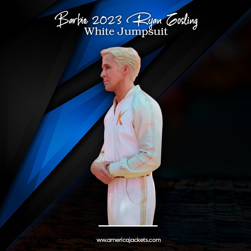 Barbie 2023 Ryan Gosling White Jumpsuit
