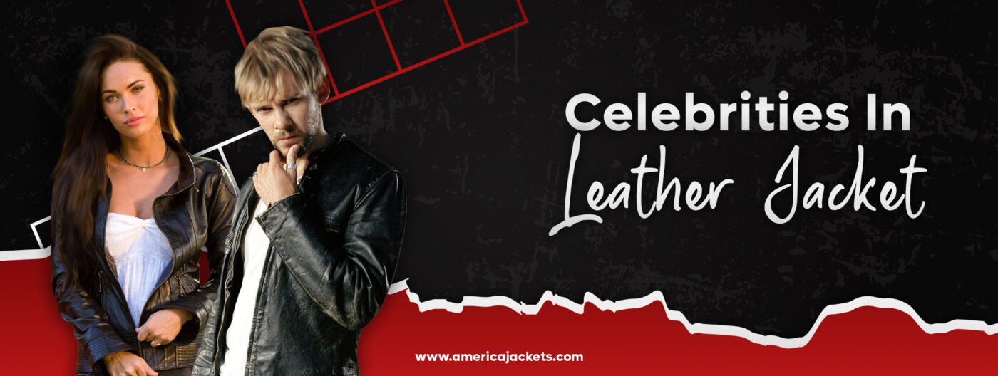 Celebrities In Leather Jacket