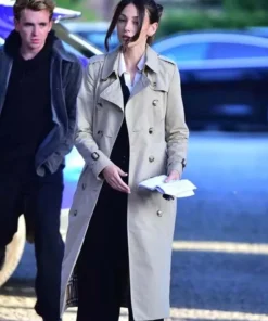 Fool Me Once Maya Stern Trench Coat