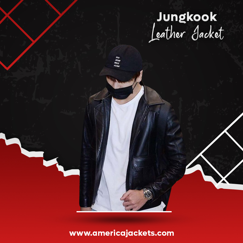 Jungkook Leather Jacket