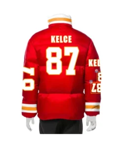 Taylor Swift 87 Puffer Jacket (Back)