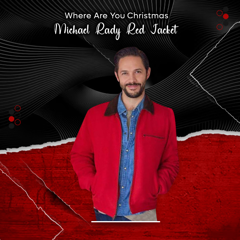 Where Are You Christmas Michael Rady Red Jacket