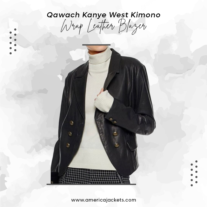 Madchen Amick Riverdale Black Leather Blazer