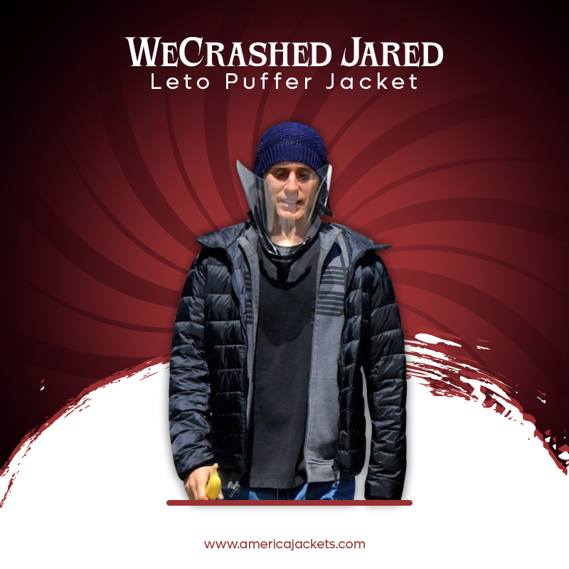 WeCrashed Jared Leto Puffer Jacket