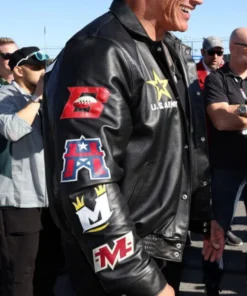 The Rock Grand Marshal Leather Jacket