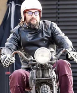 Jason Momoa On The Roam Leather Jacket