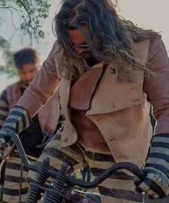 Jason Momoa On The Roam Suede Vest