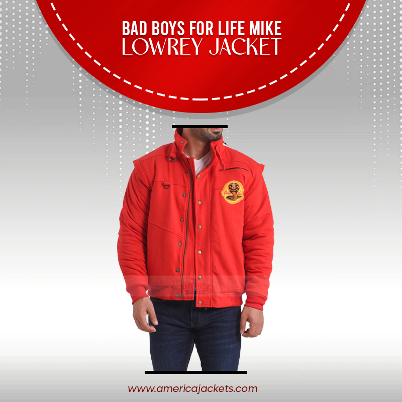 Johnny Lawrence Red Cobra Kai Jacket