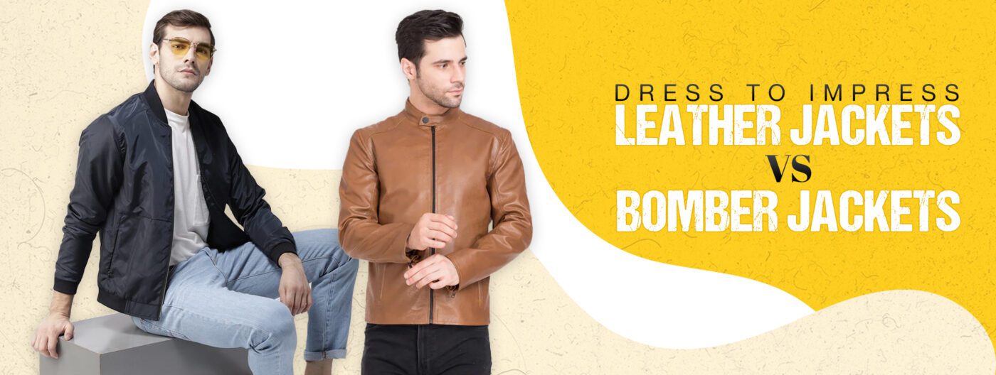 Leather Jackets Vs Bomber Jackets