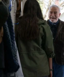 Little Wing Brooklynn Prince Green Jacket