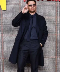 The Gentlemen Theo James Black Coat