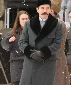 A Gentleman in Moscow Ewan McGregor Black Coat