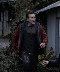 Nicolas Cage Arcadian Red Hooded Jacket