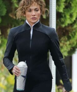 Atlas Jennifer Lopez Black Jacket