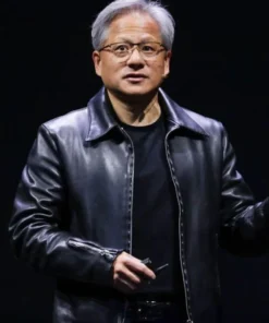 CEO Black Leather Jacket