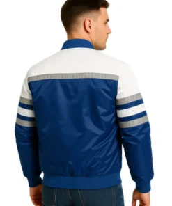 Coaches LA Dodgers Satin Jacket (Back)