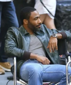 Donald Glover Leather Jacket