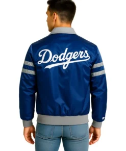LA Dodgers The Captain II Varsity Jacket (Back)