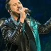 Luke Bryan Black Leather Jacket